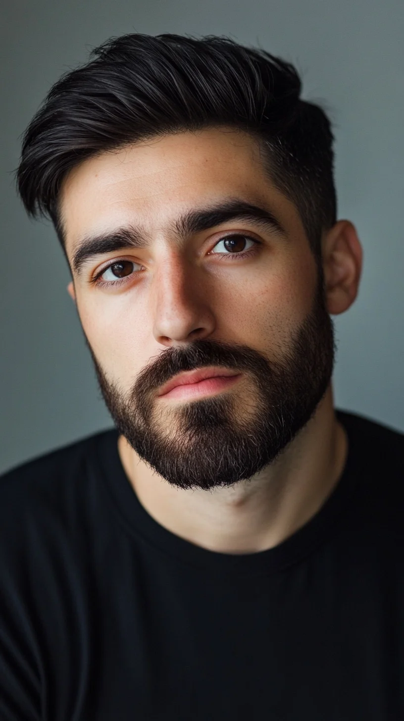 A Bold Full Beard: The Perfect Blend of Rugged and Refined