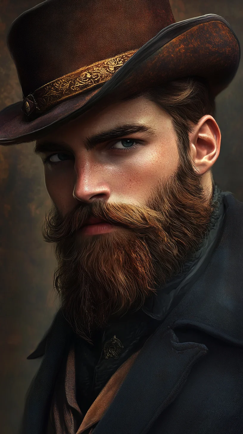A Majestic Mane: The Timeless Full Beard That Commands Attention