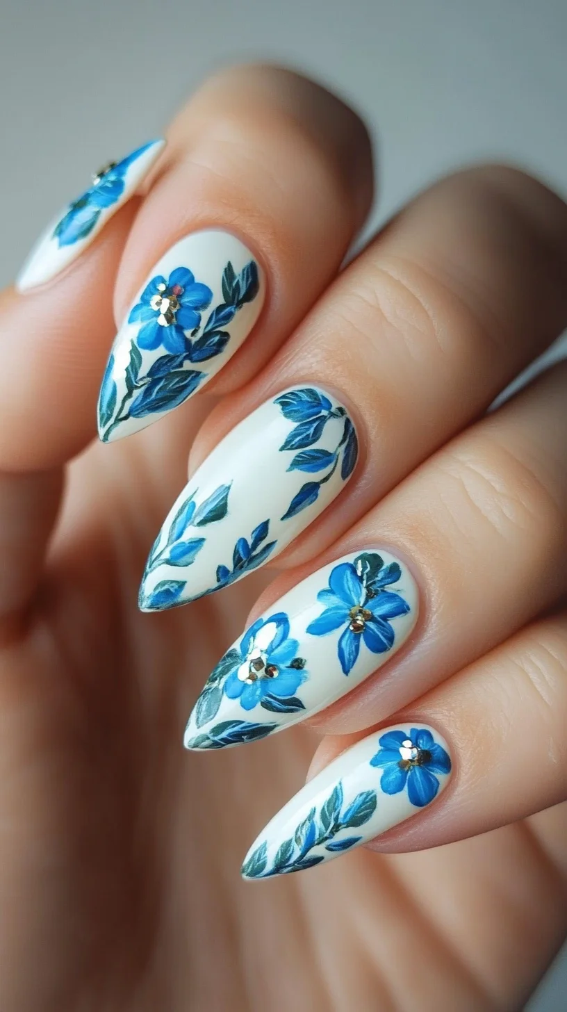 Blooming Elegance: Stunning Floral Nail Art for a Fresh Look