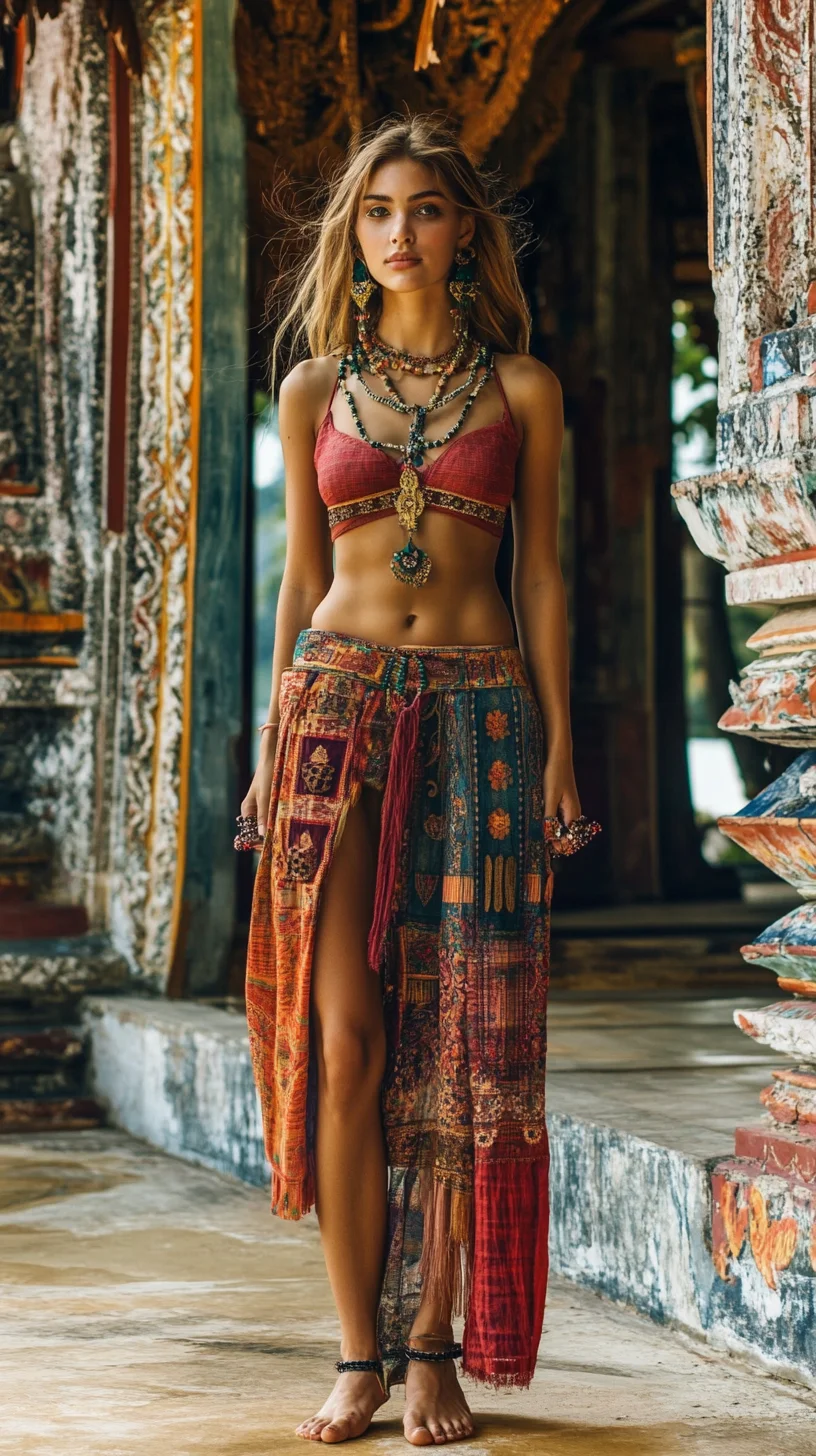 Bohemian Elegance: Embrace Free-Spirited Style with Vibrant Textures and Layers
