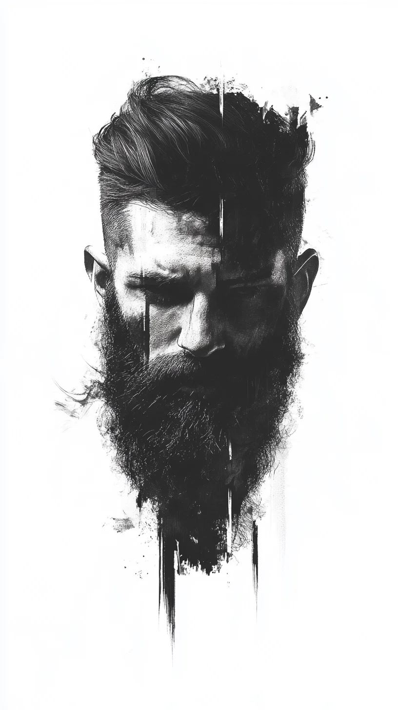 Bold and Brooding: The Majestic Full Beard for a Rugged Look