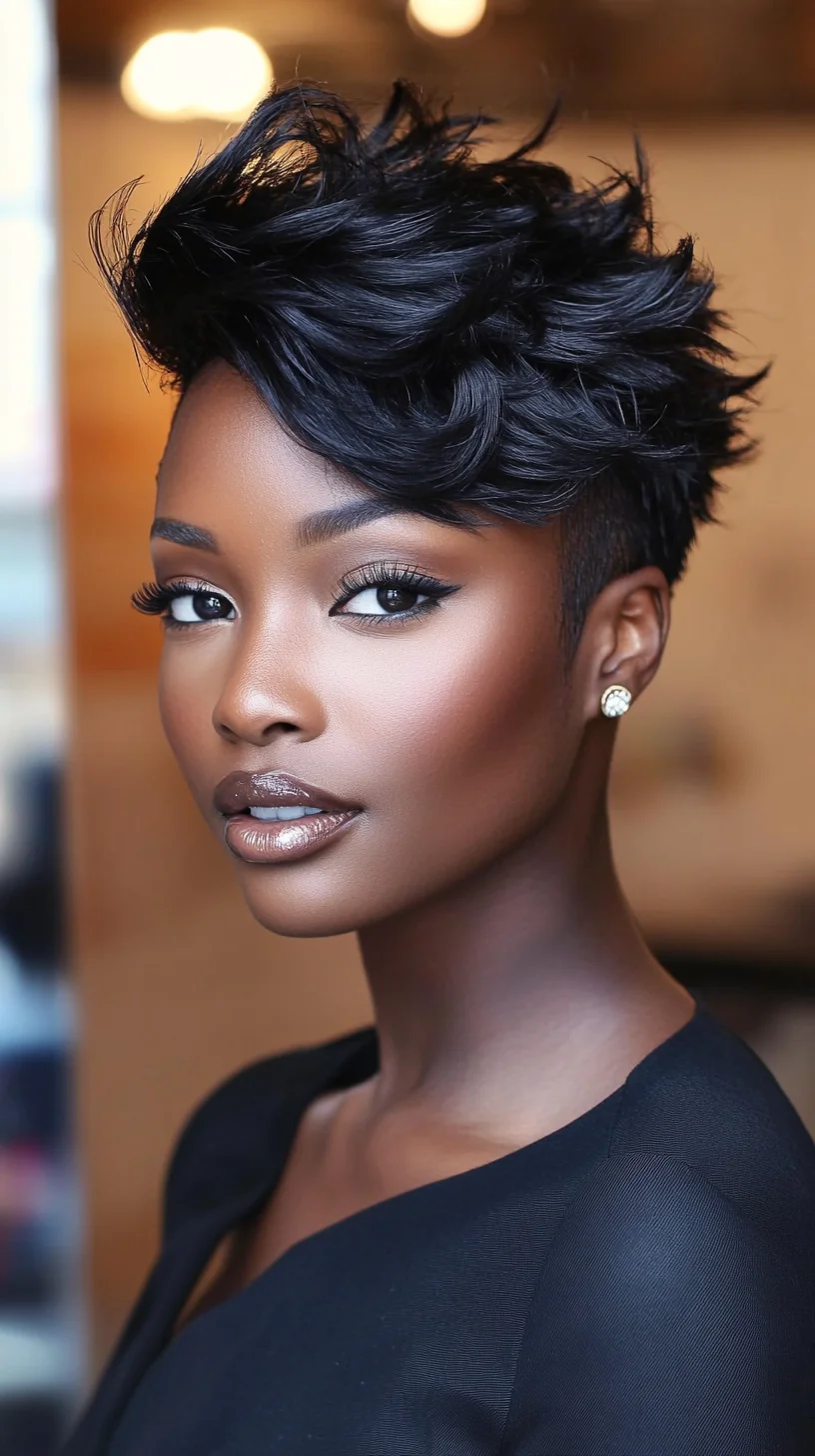 Bold and Chic Pixie Cut: Elevate Your Look with Effortless Style