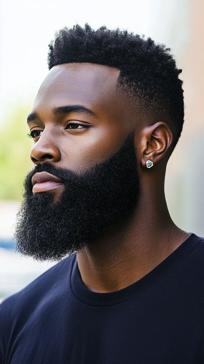 Bold and Defined: Mastering the Full Beard with Sharp Lines