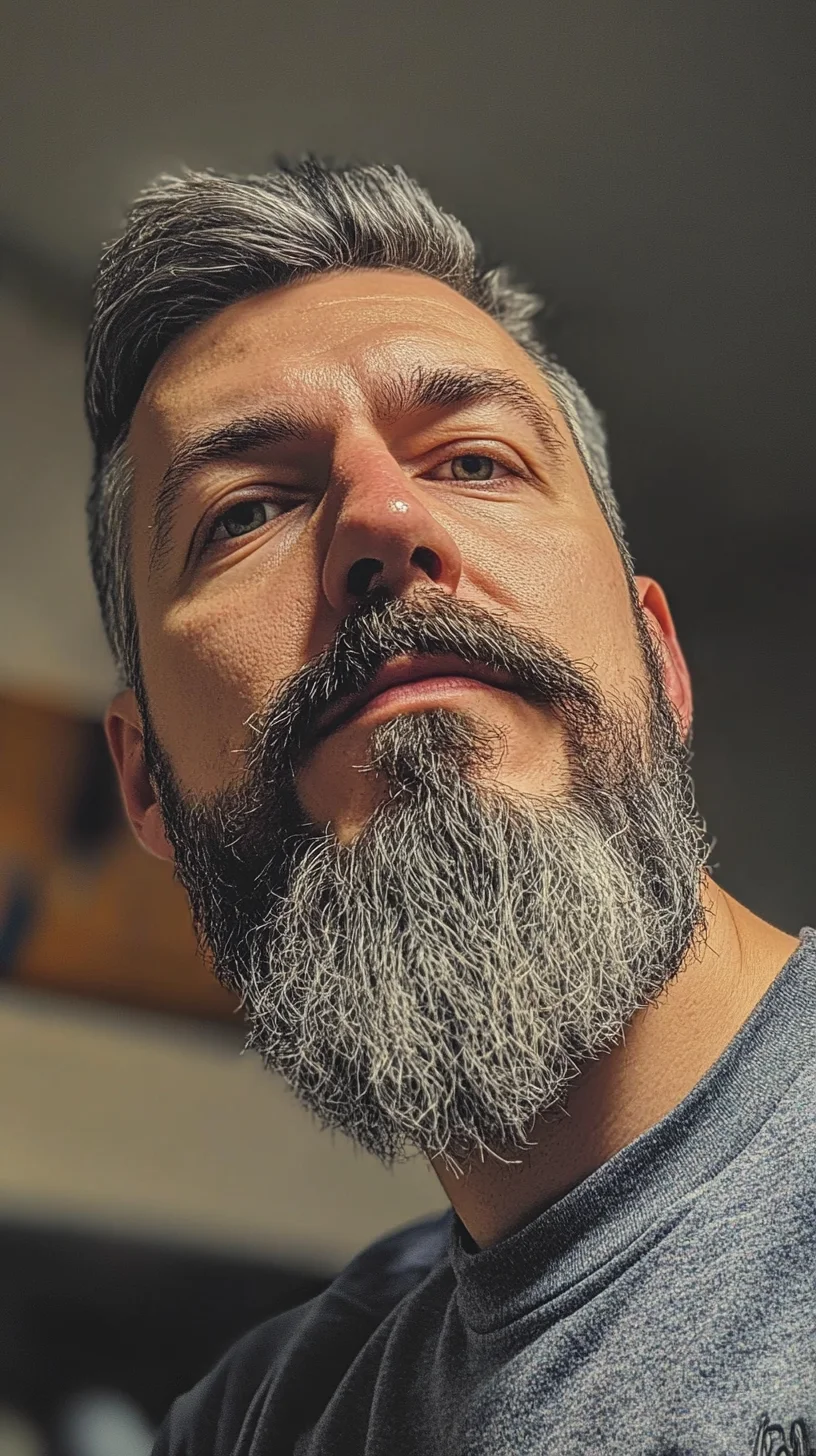 Bold and Distinguished: The Versatile Long Beard with a Touch of Sophistication