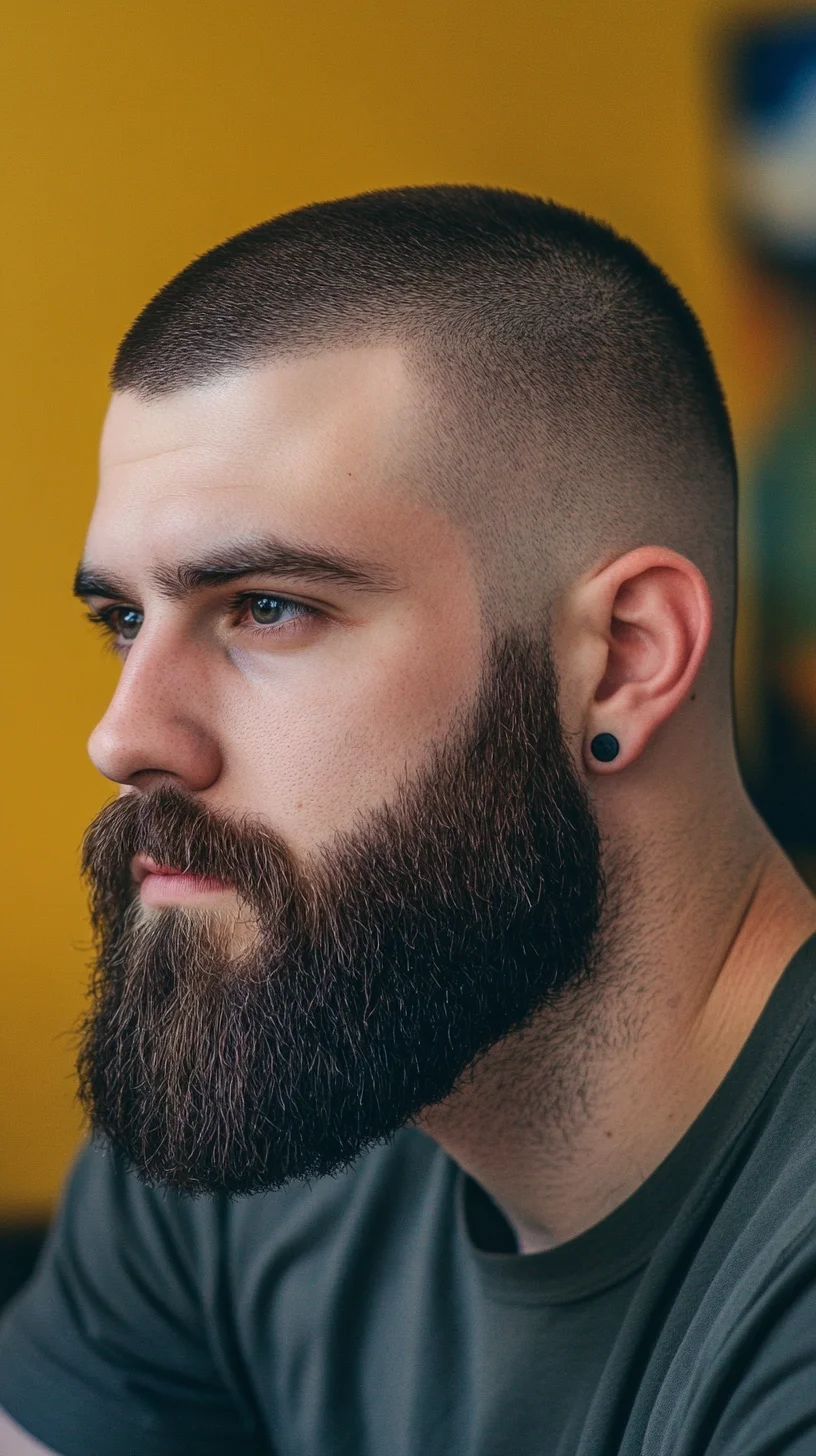 Bold and Groomed: The Sophisticated Full Beard for Modern Men