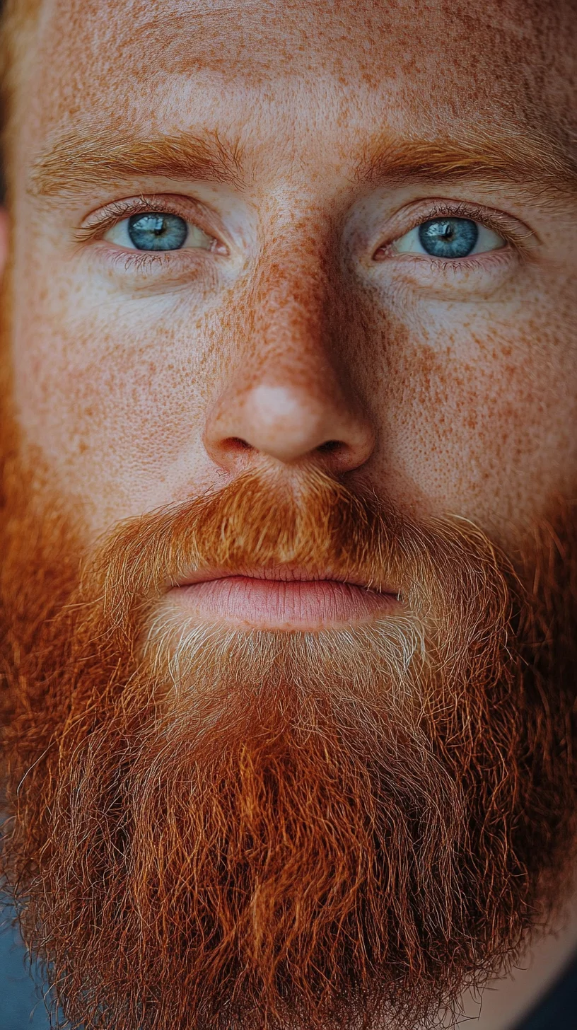 Bold and Luscious: The Allure of the Full Red Beard