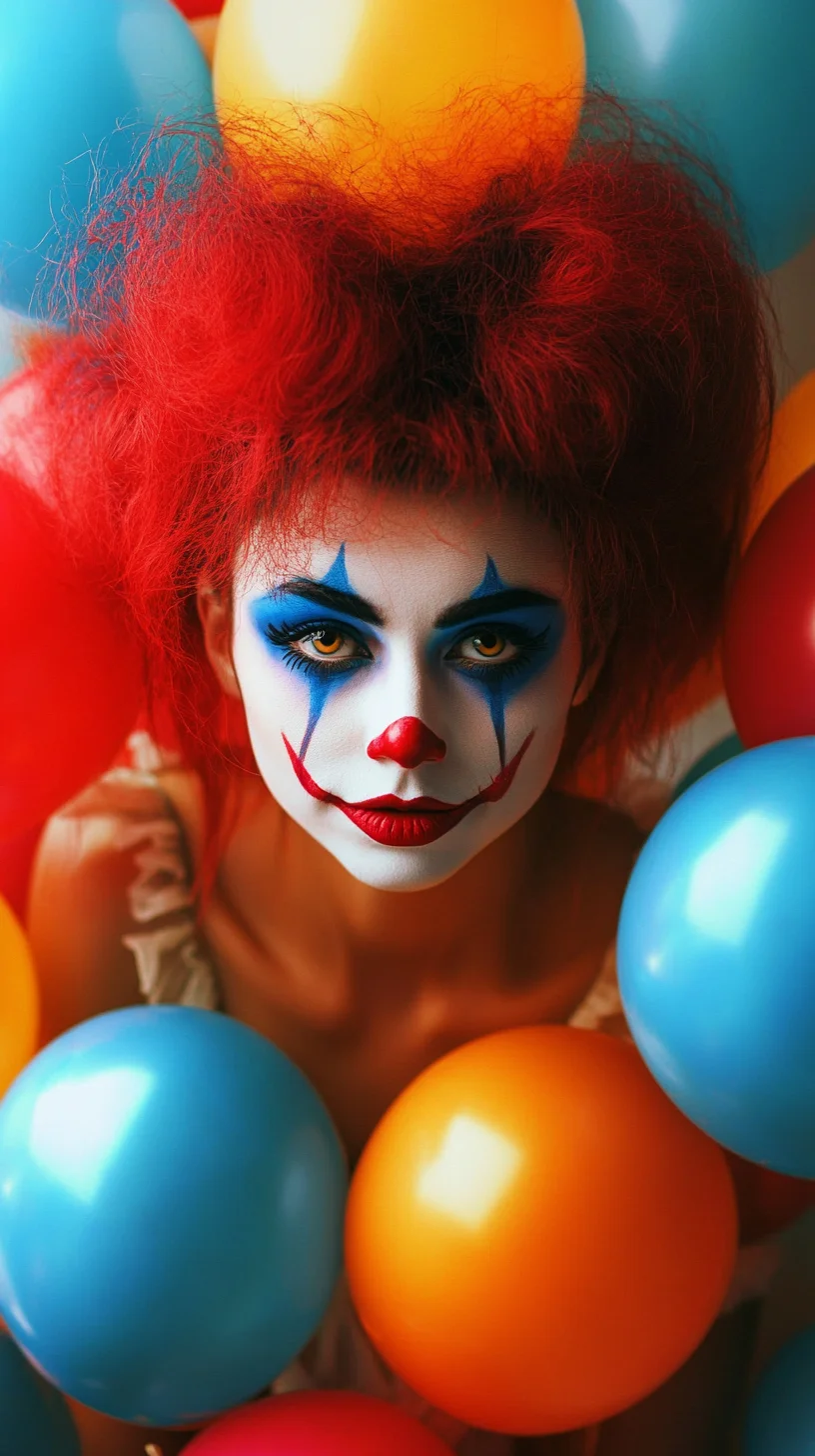 Bold and Playful: Embrace the Whimsical Clown Aesthetic