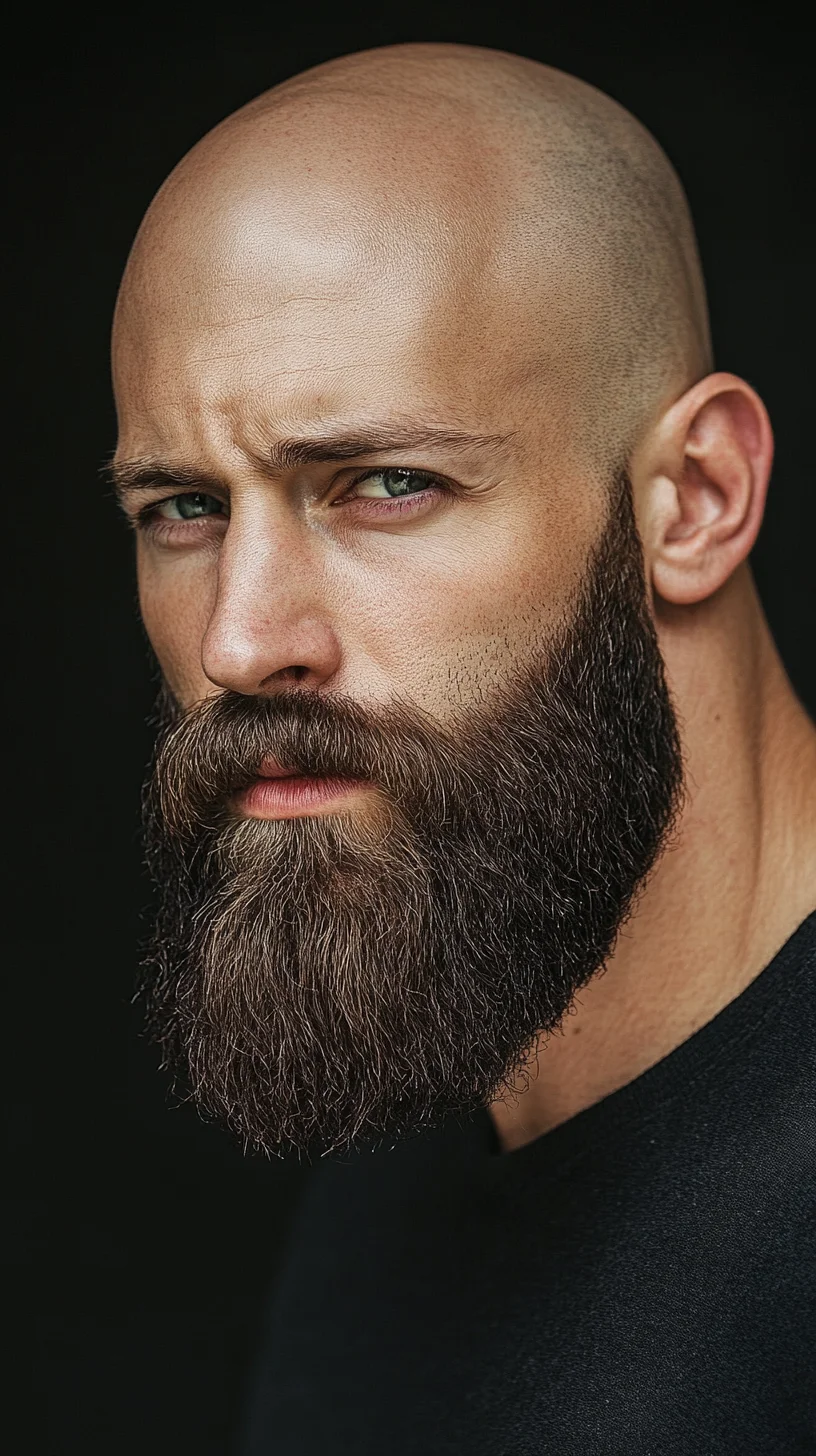 Bold and Rugged: The Statement Beard That Commands Attention