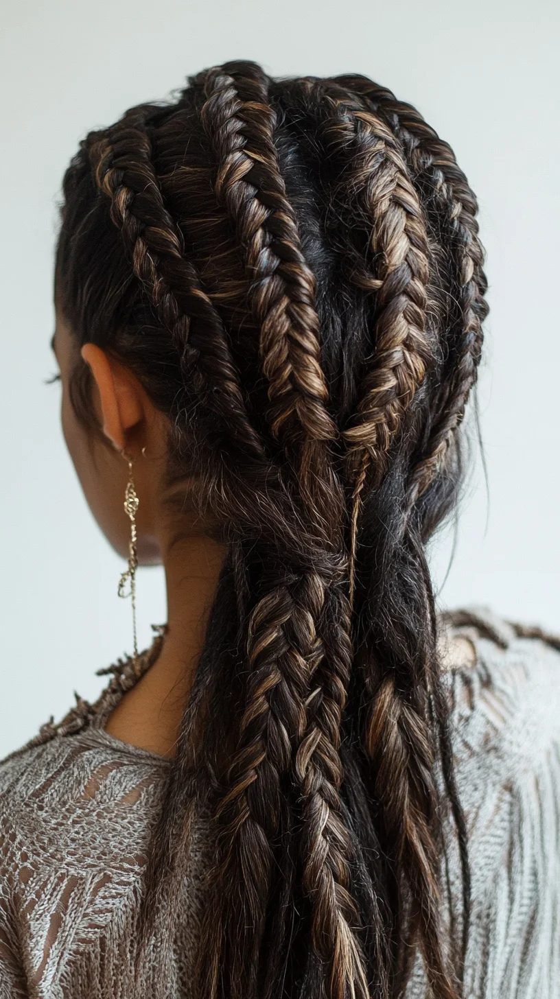 Bold Twists and Braids: A Chic and Edgy Hairstyle for Every Occasion