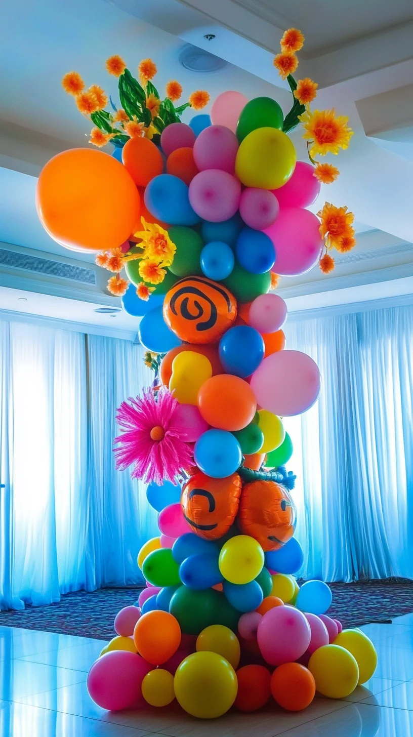 Bright and Bold: Embrace Playful Balloon Decor for All Occasions