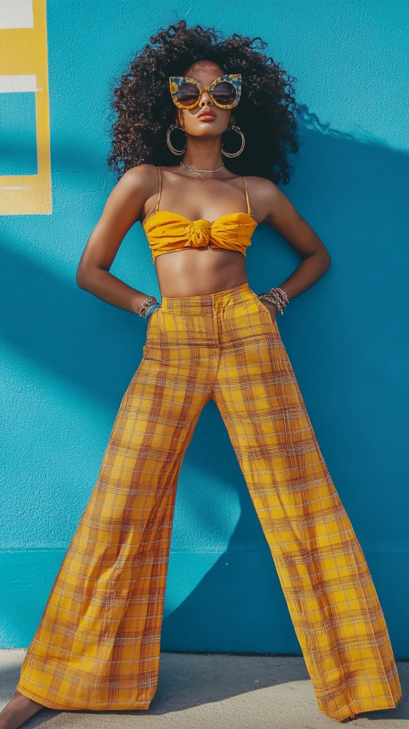 Bright and Bold: Embrace Vibrant Vintage Vibes with This Statement Ensemble