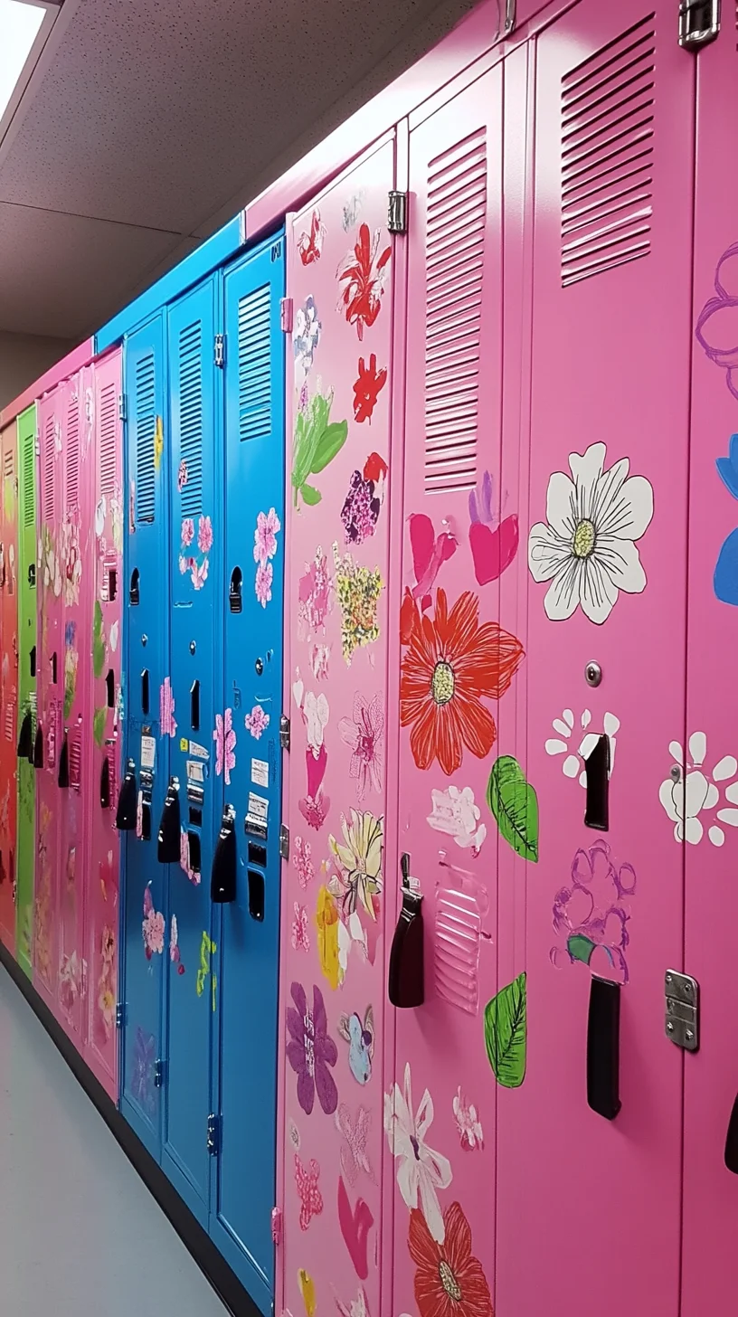 Brighten Your Space with Playful, Colorful Lockers for a Fun Decor Statement