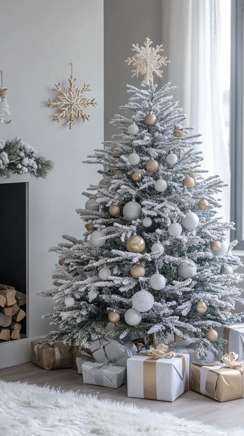 Celebrate Elegance: Embrace a Chic Winter Wonderland with Gold and White