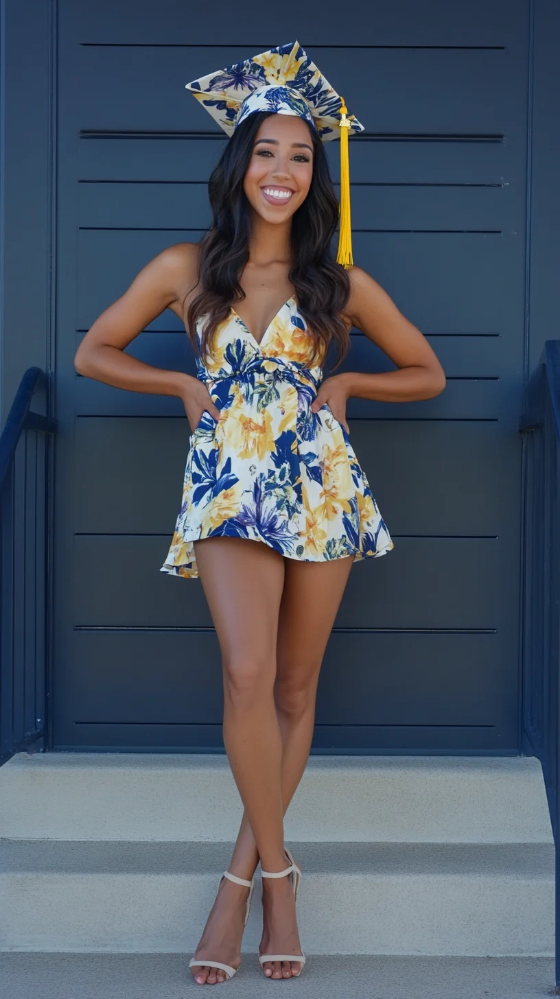 Celebrate in Style: Embrace Floral Chic for Graduation Elegance