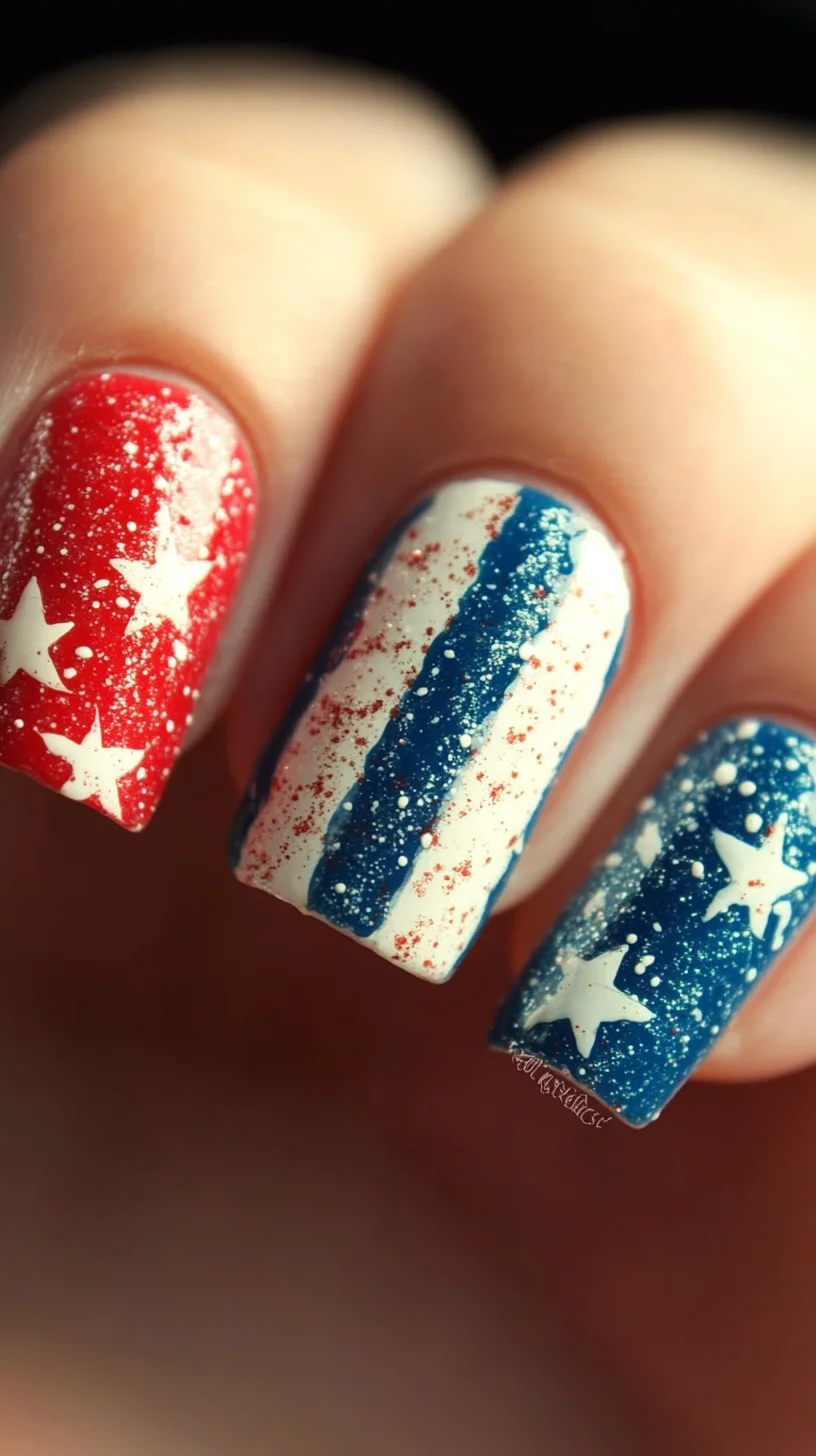 Celebrate in Style: Glamorous Patriotic Nail Art for Every Occasion!