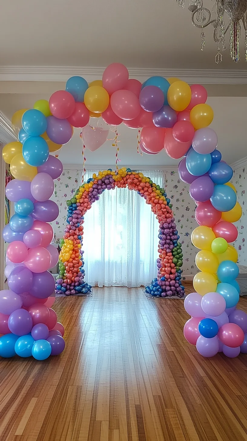 Celebrate in Style: Vibrant Balloon Arches for a Festive Home Decor