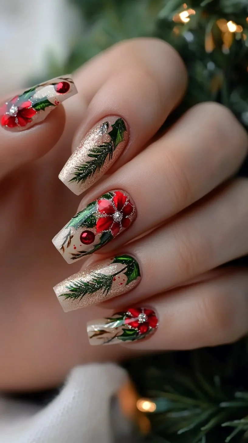 Celebrate the Festive Spirit with Stunning Holiday-Inspired Nail Art