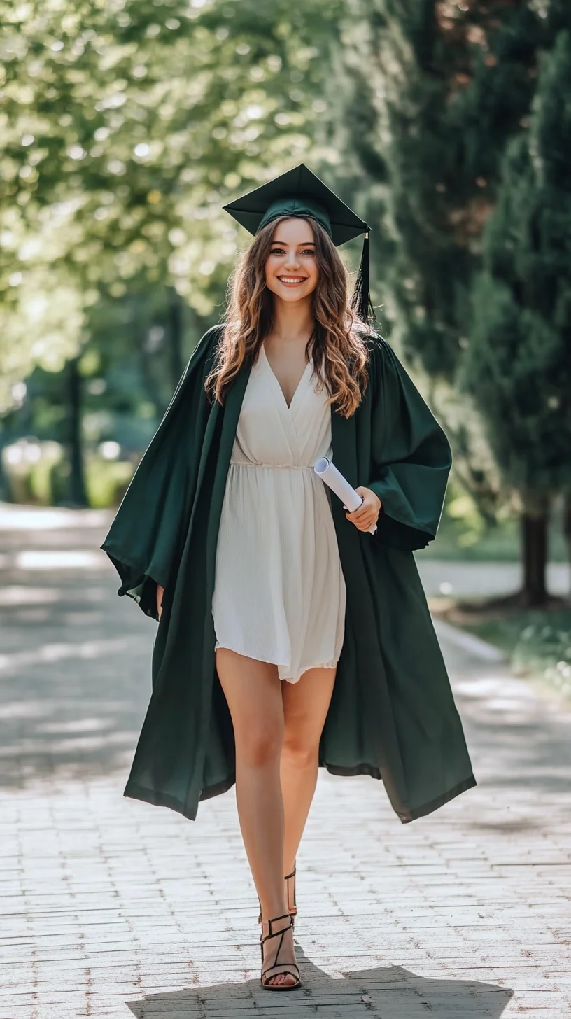 Celebrate Your Achievement in Style: Chic Graduation Look Unveiled!