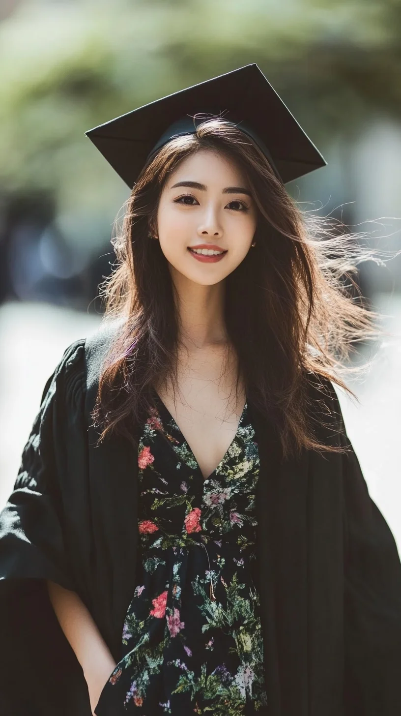 Celebrate Your Success in Style: Floral Elegance Meets Graduation Glam