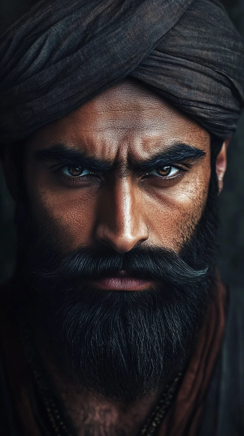 Command Attention with the Bold and Elegant Full Beard Style