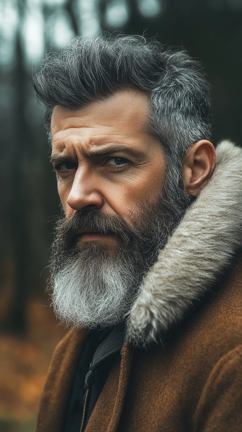 Commanding & Classic: Mastering the Distinguished Full Beard Look