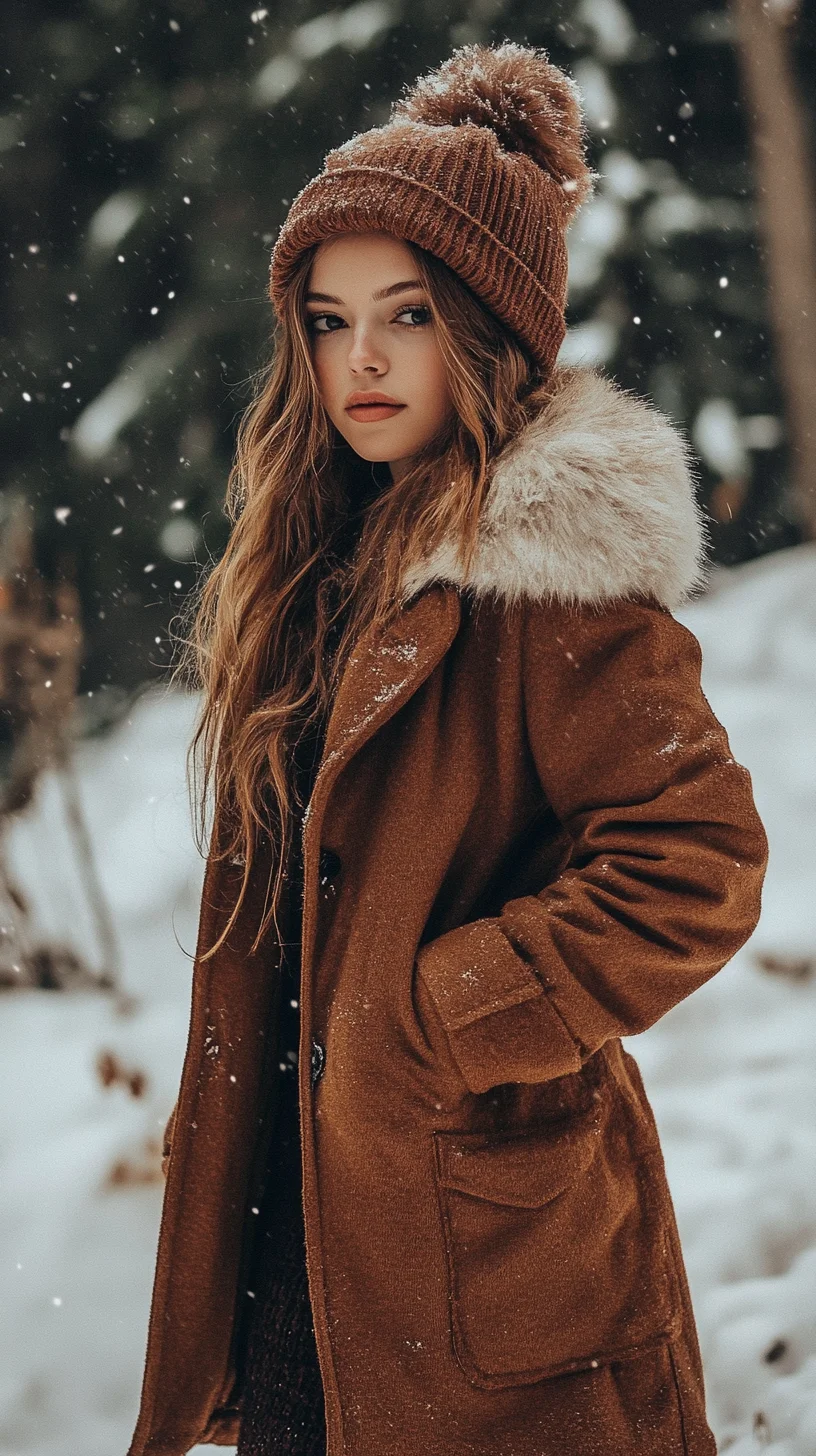 Cozy Chic: Embrace Winter Warmth with Stylish Layers and Textures