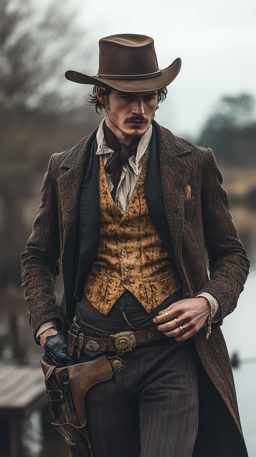 Dapper Western Elegance: Mastering the Art of Vintage Cowboy Chic