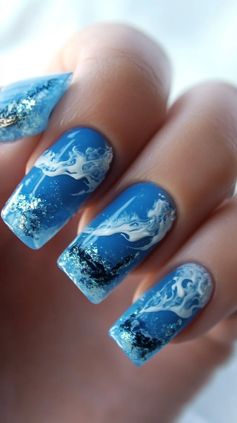 Dive into the Depths: Stunning Ocean-Inspired Nail Art for a Dreamy Look