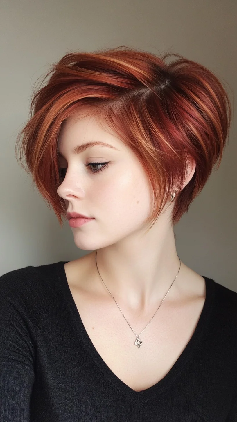 Edgy Elegance: The Chic Textured Bob for a Bold Statement