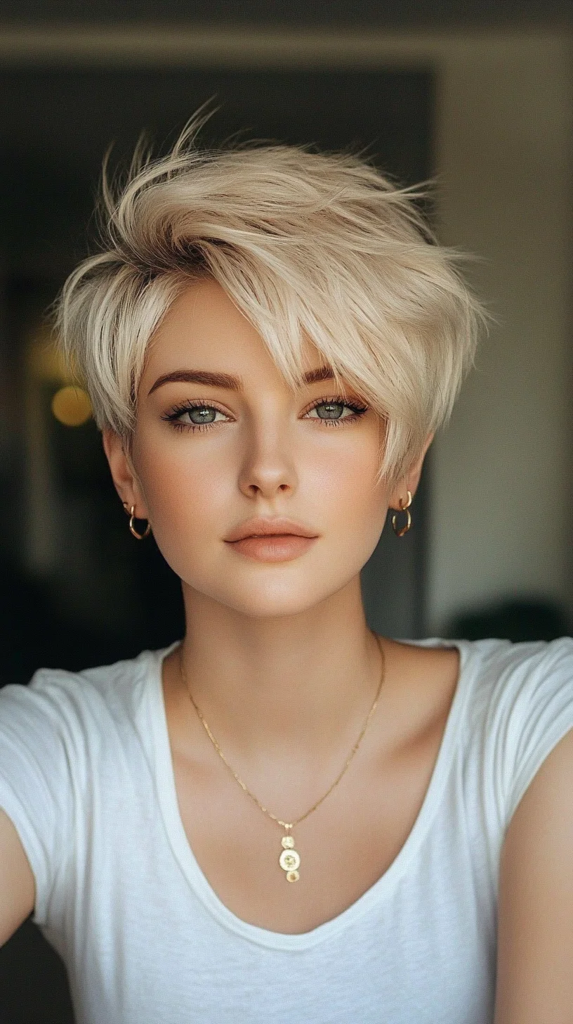 Edgy Elegance: The Perfect Pixie for Effortless Chic