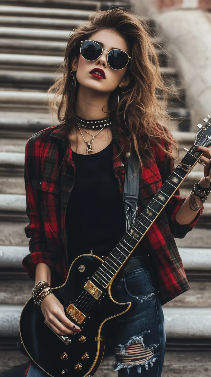 Edgy Rock Chic: Elevate Your Style with Effortless Attitude