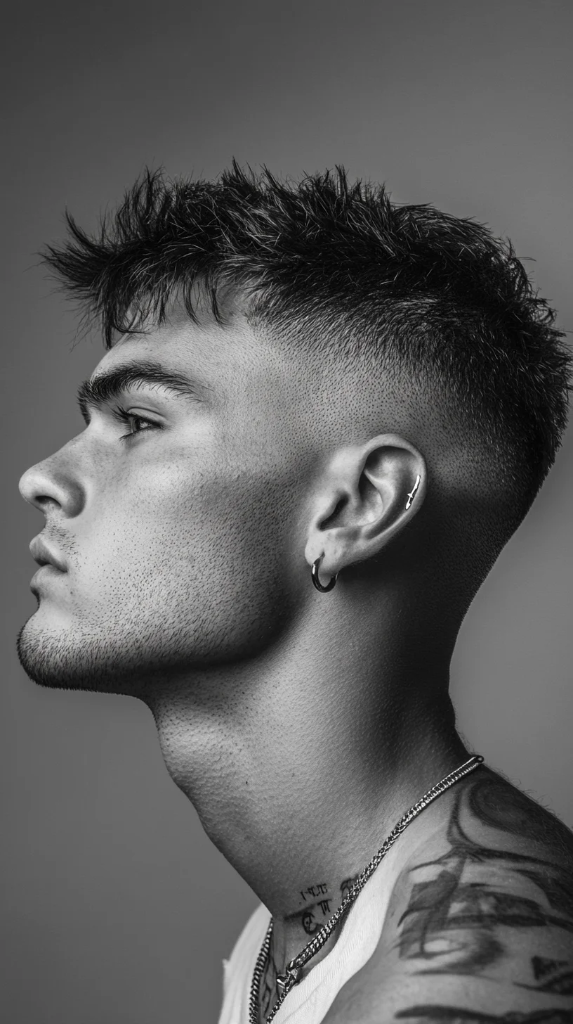 Edgy Texture Meets Classic Fade: The Ultimate Modern Haircut