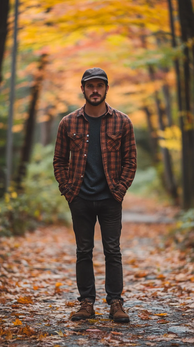 Effortless Autumn Aesthetic: Layered Textures for a Relaxed Look