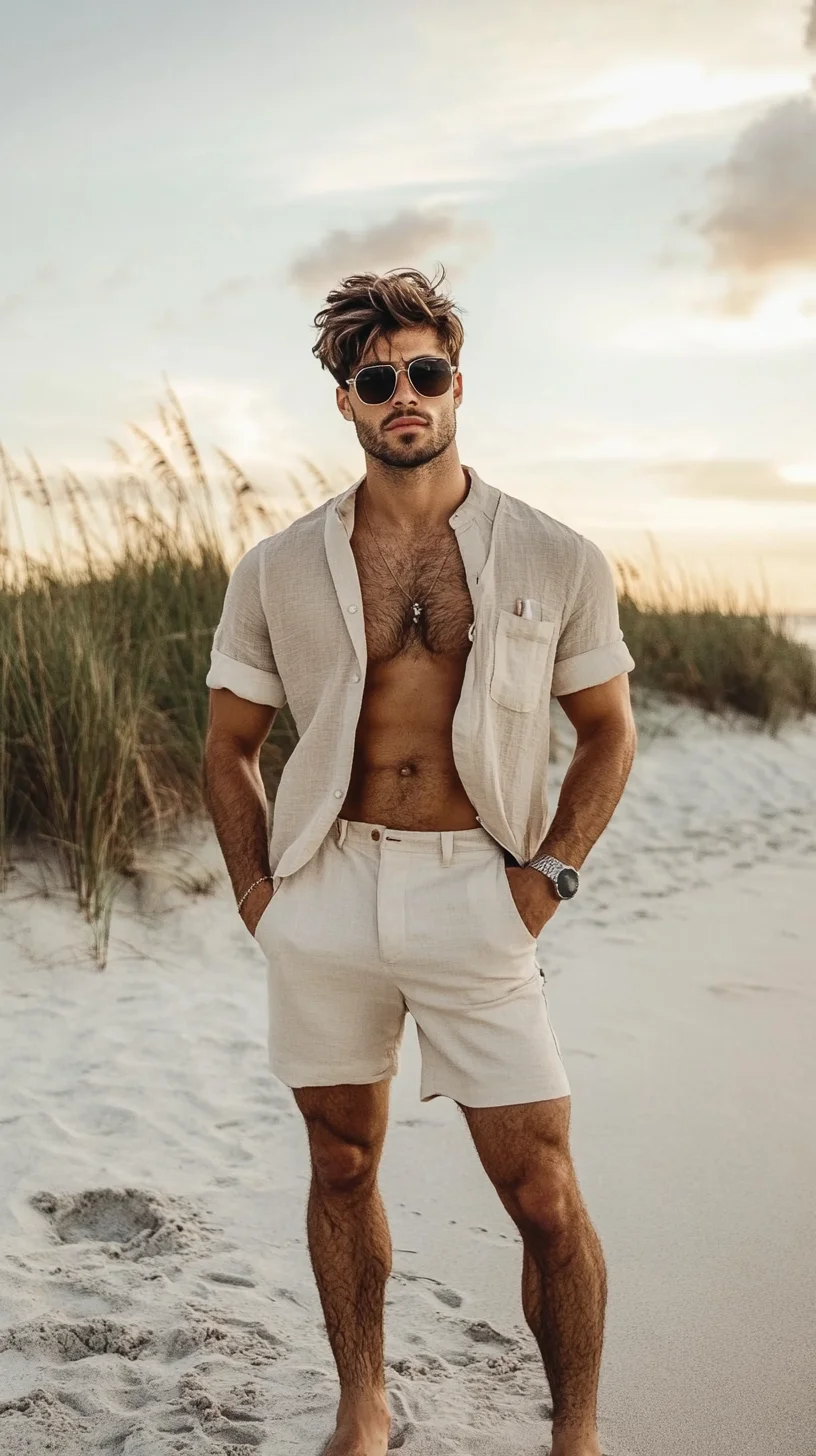 Effortless Beach Vibes: Mastering the Casual Luxe Summer Look