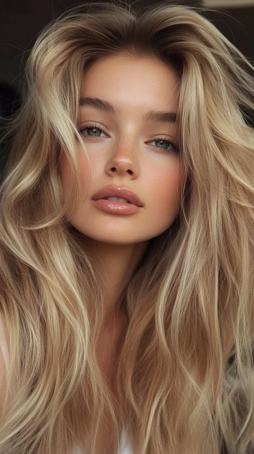 Effortless Beach Waves: The Ultimate Casual Glam Hairstyle