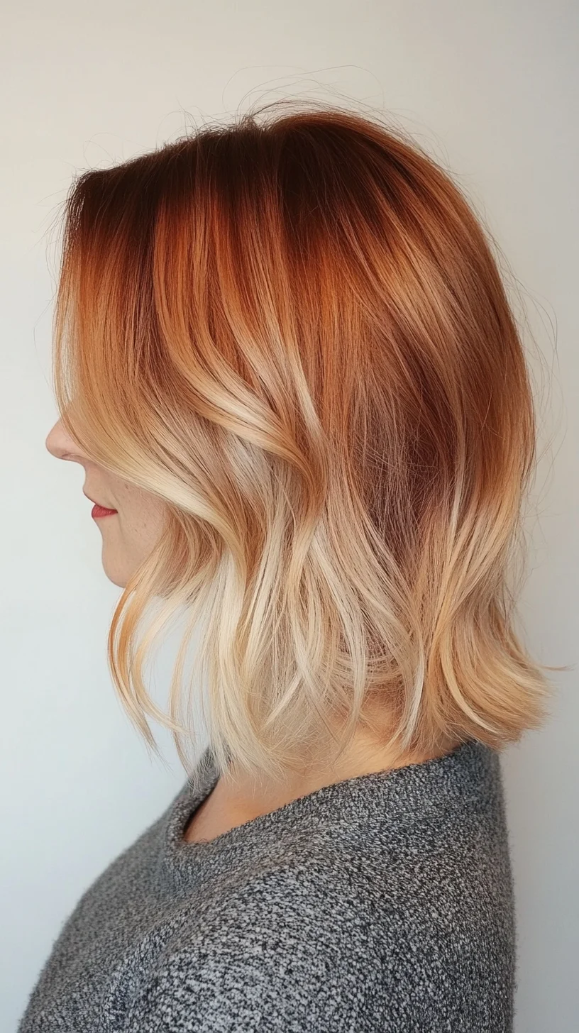 Effortless Blonde Ombre Waves: A Chic Look for Every Occasion