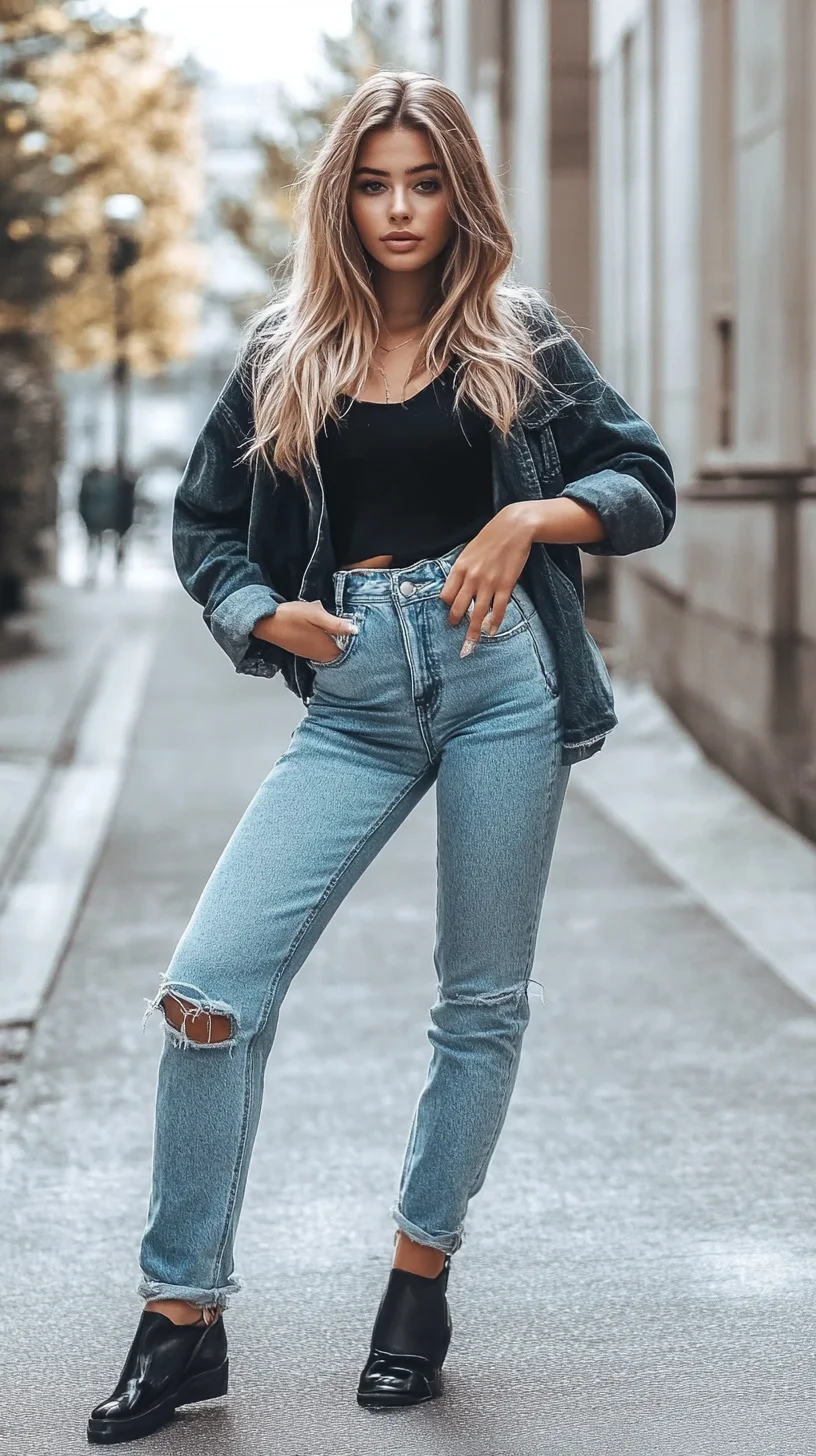 Effortless Chic: Elevate Your Casual Look with Vintage-Inspired Denim