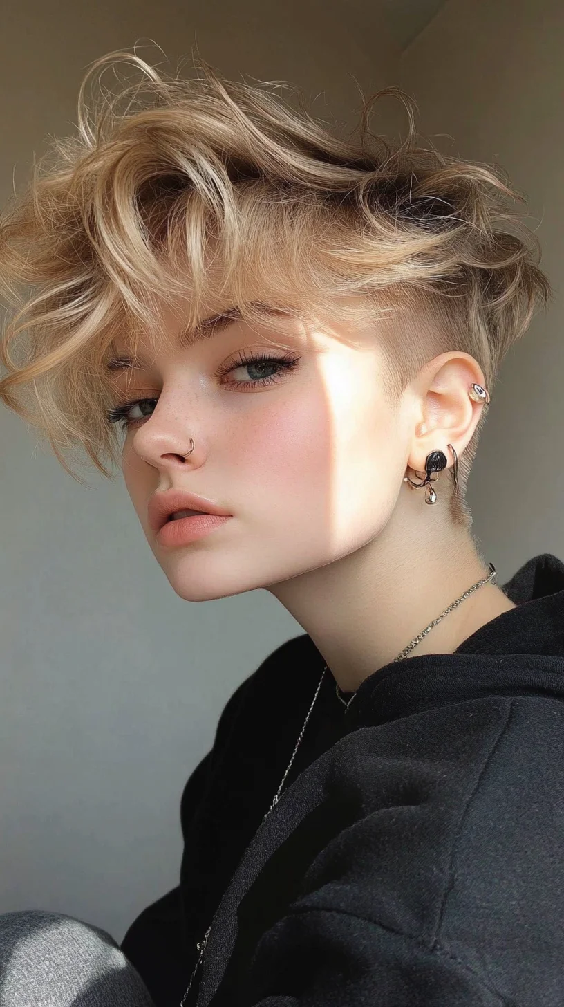 Effortless Chic: Embrace the Modern Textured Pixie Cut
