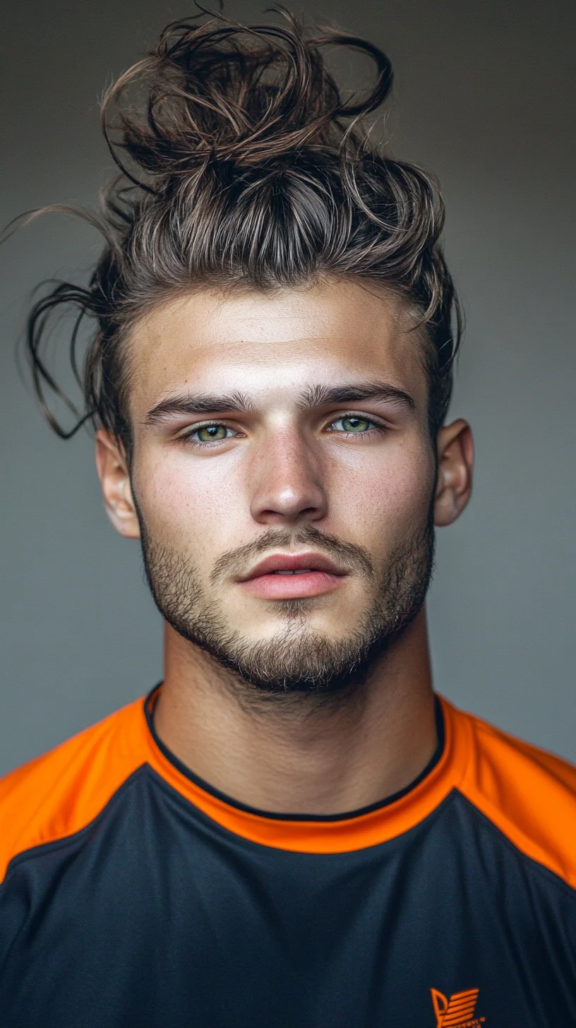 Effortless Chic: Mastering the Art of the Top Knot for Modern Men
