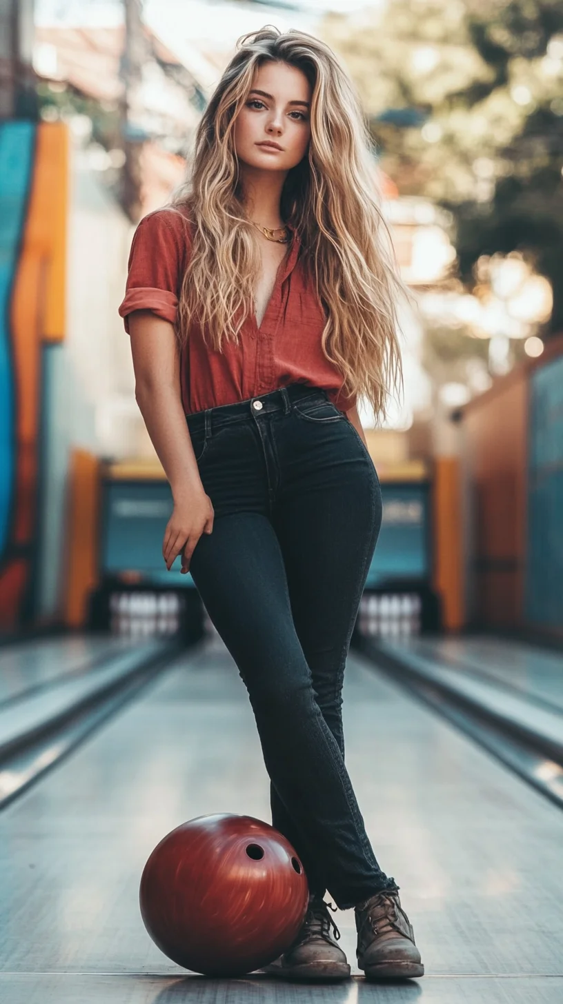 Effortless Chic: Mastering the Look with Denim and Earthy Tones