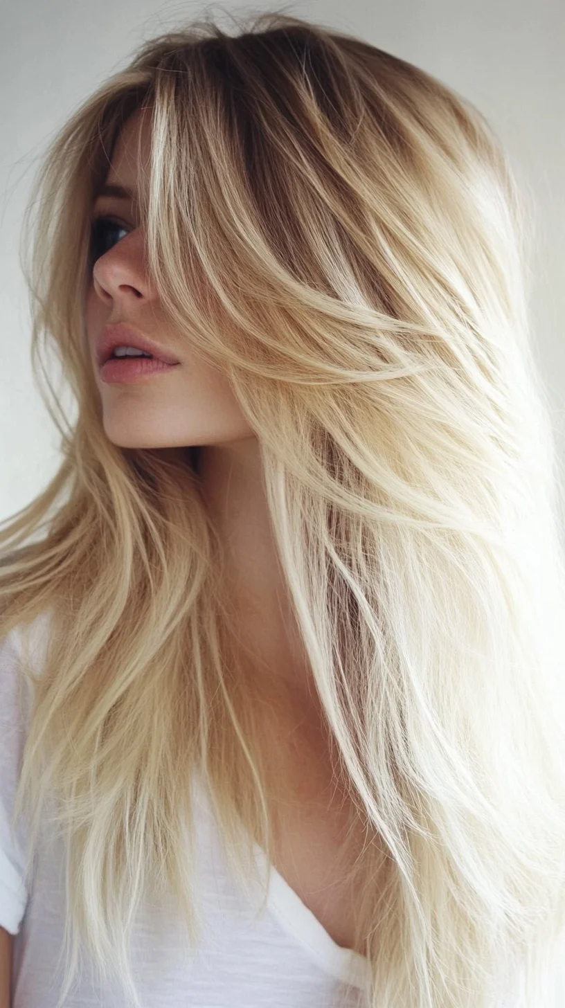 Effortless Chic: The Luscious Long Layered Waves for a Stunning Look