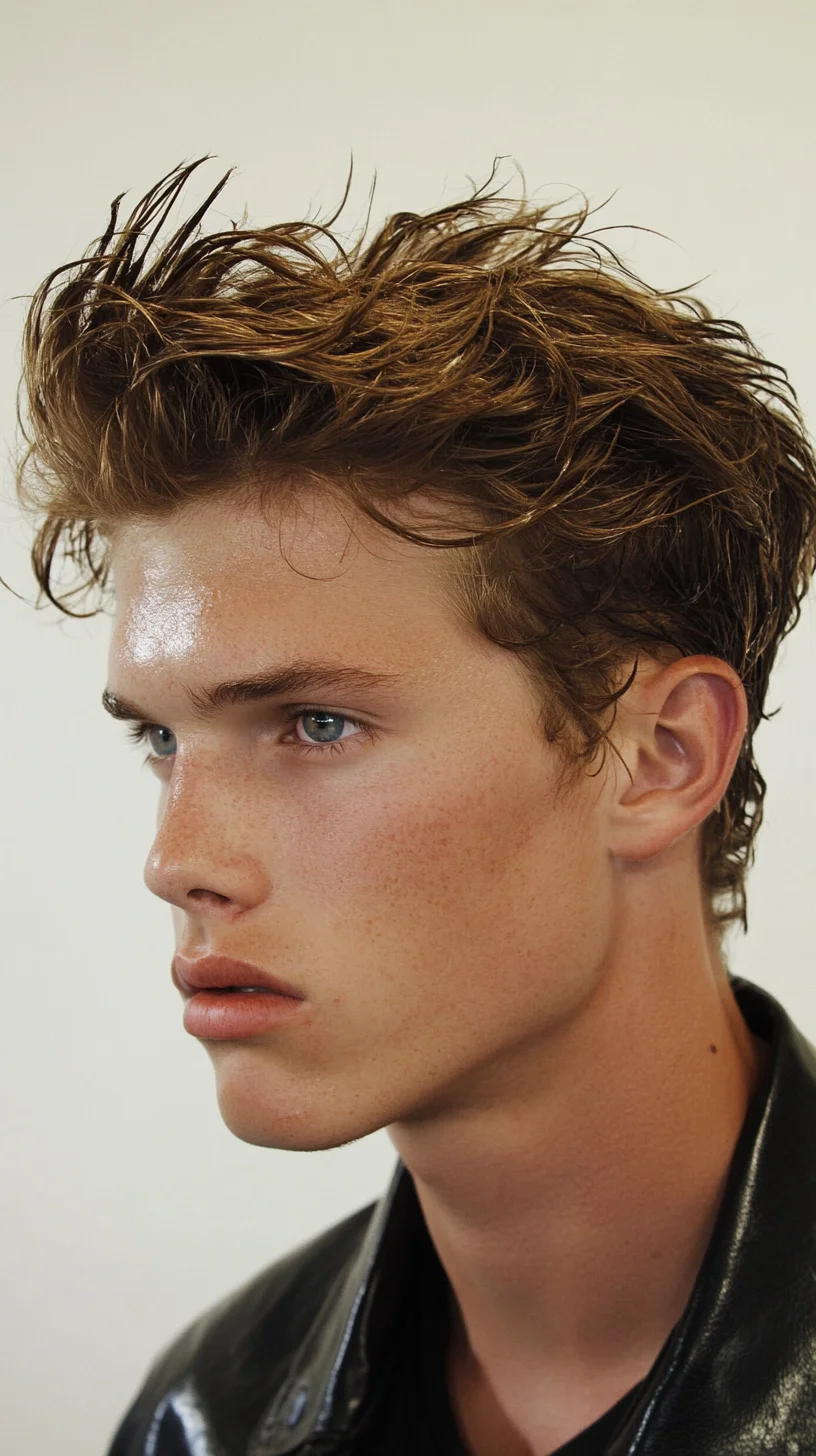 Effortless Cool: Mastering the Textured Tornado Hairstyle