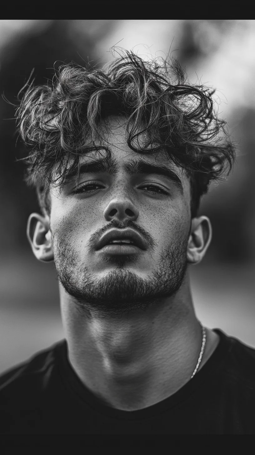 Effortless Edge: Mastering the Art of Tousled Texture and Confident Attitude
