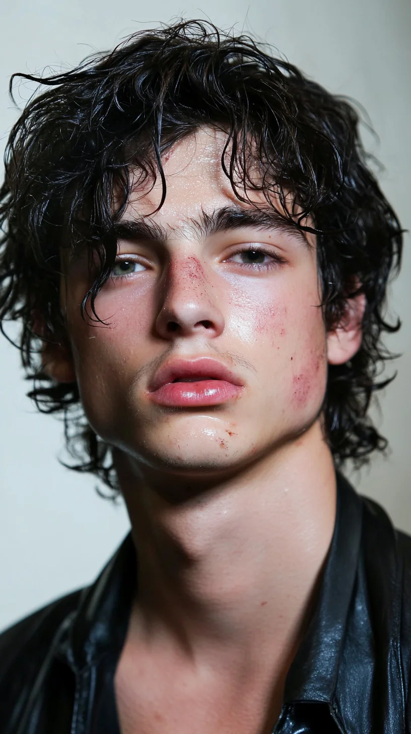 Effortless Edginess: Embrace the Bold Charm of the Wet Look