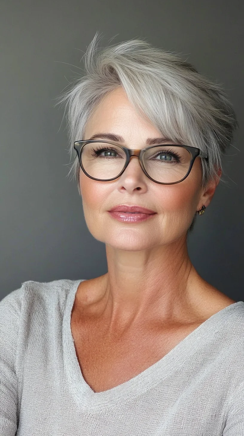Effortless Elegance: Chic Short Hair with Textured Volume