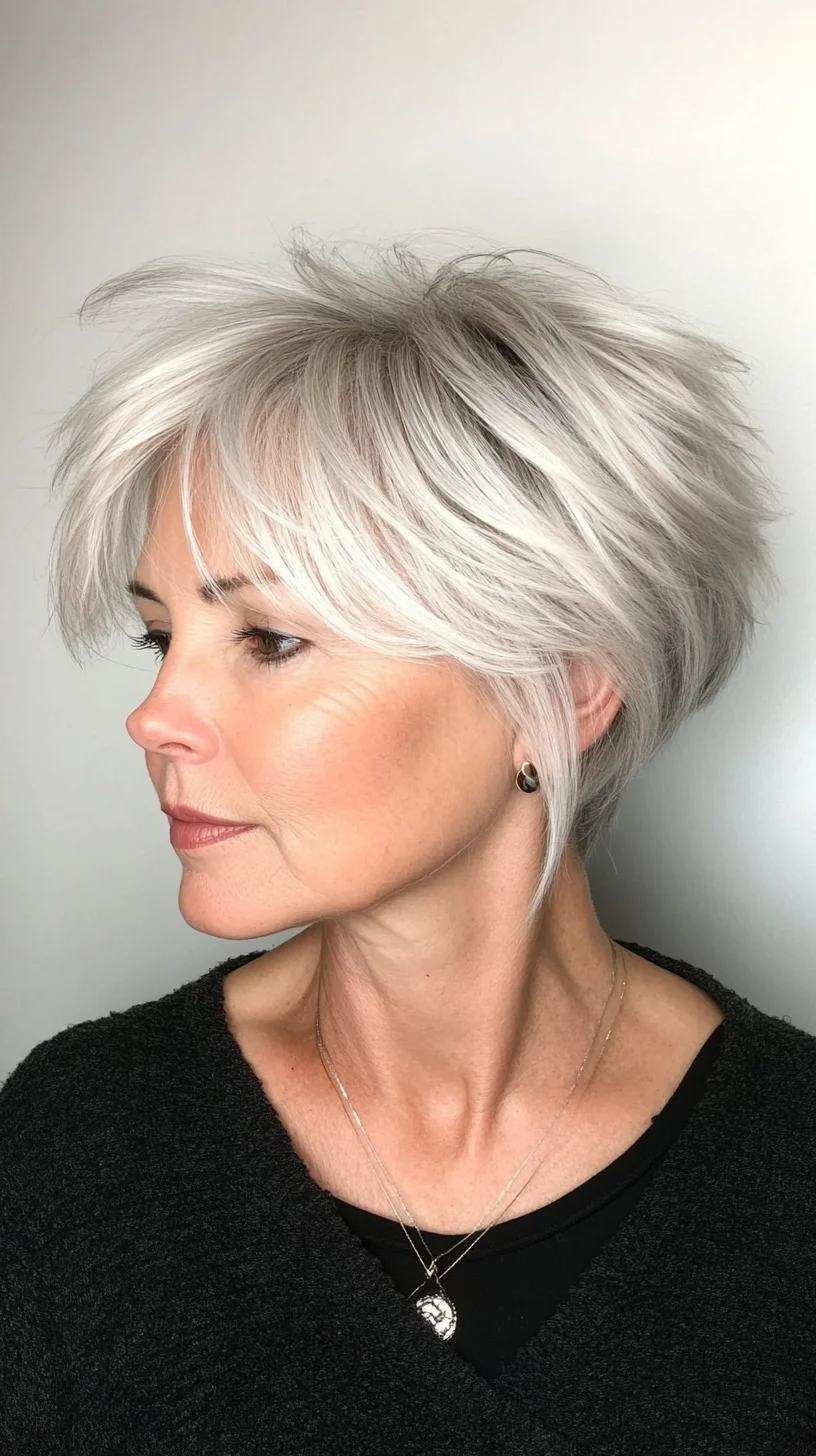 Effortless Elegance: Embrace the Chic, Textured Pixie Cut