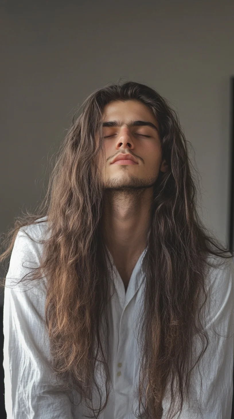 Effortless Elegance: Embrace the Natural Flow of Long, Lush Locks