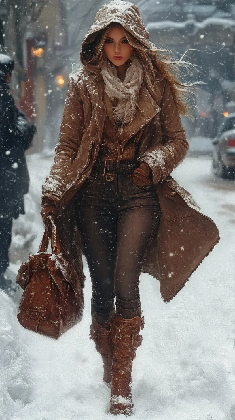 Effortless Elegance: Embrace Winter Chic with Cozy Layers and Warm Textures
