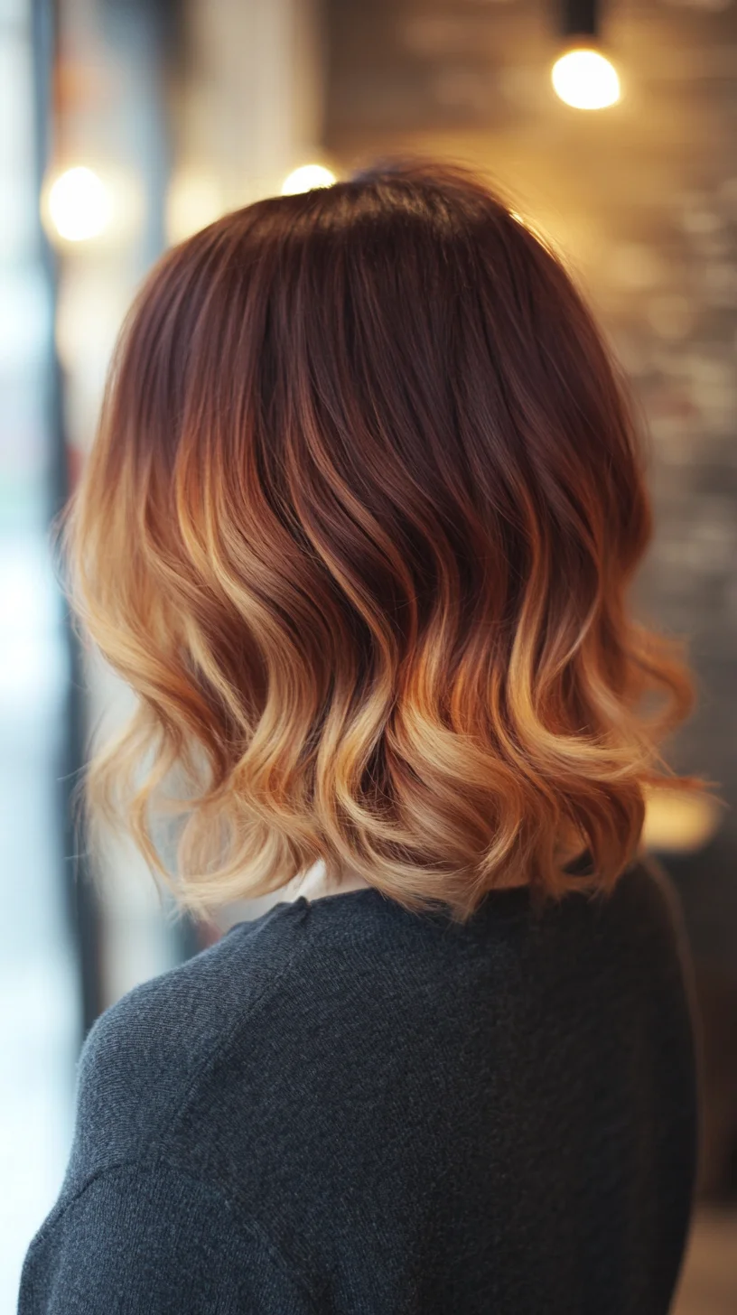 Effortless Ombre Waves: The Perfect Blend of Rich Color and Soft Texture