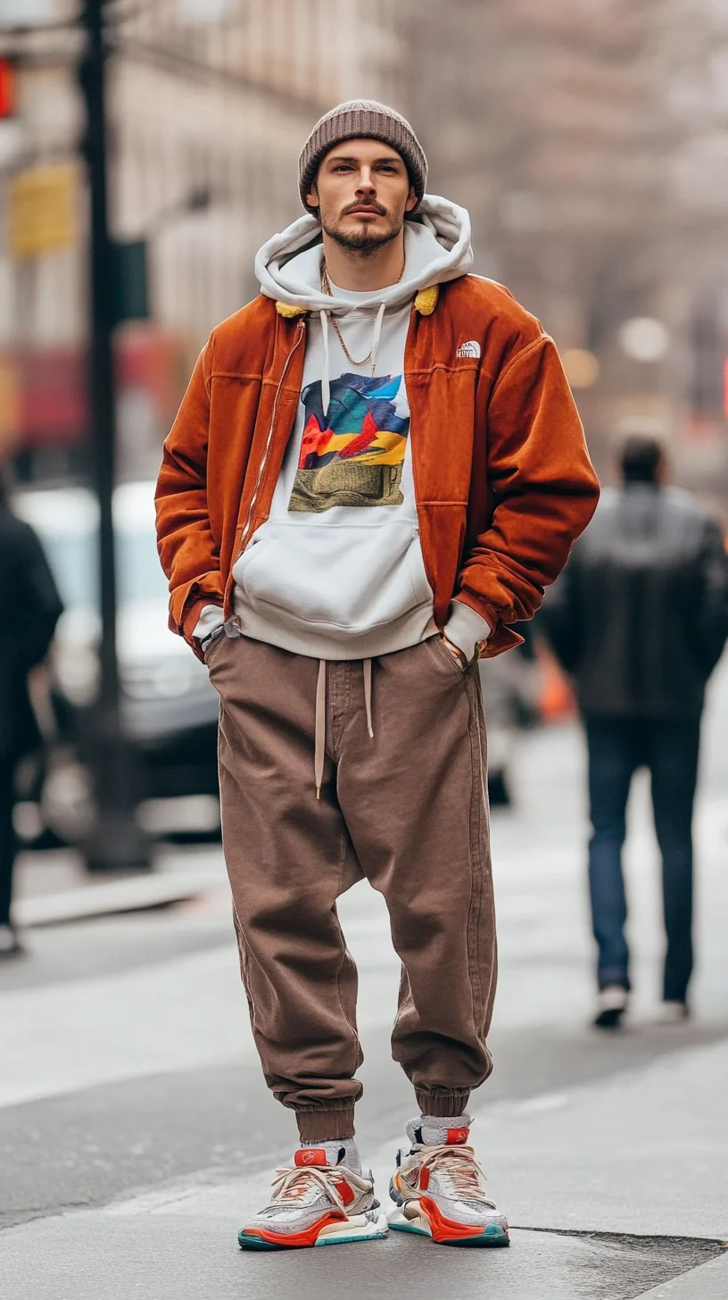 Effortless Street Style: Elevate Your Look with Layered Comfort